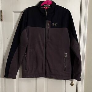 Under Armour Men's Black and Dark Gray Performance Jacket